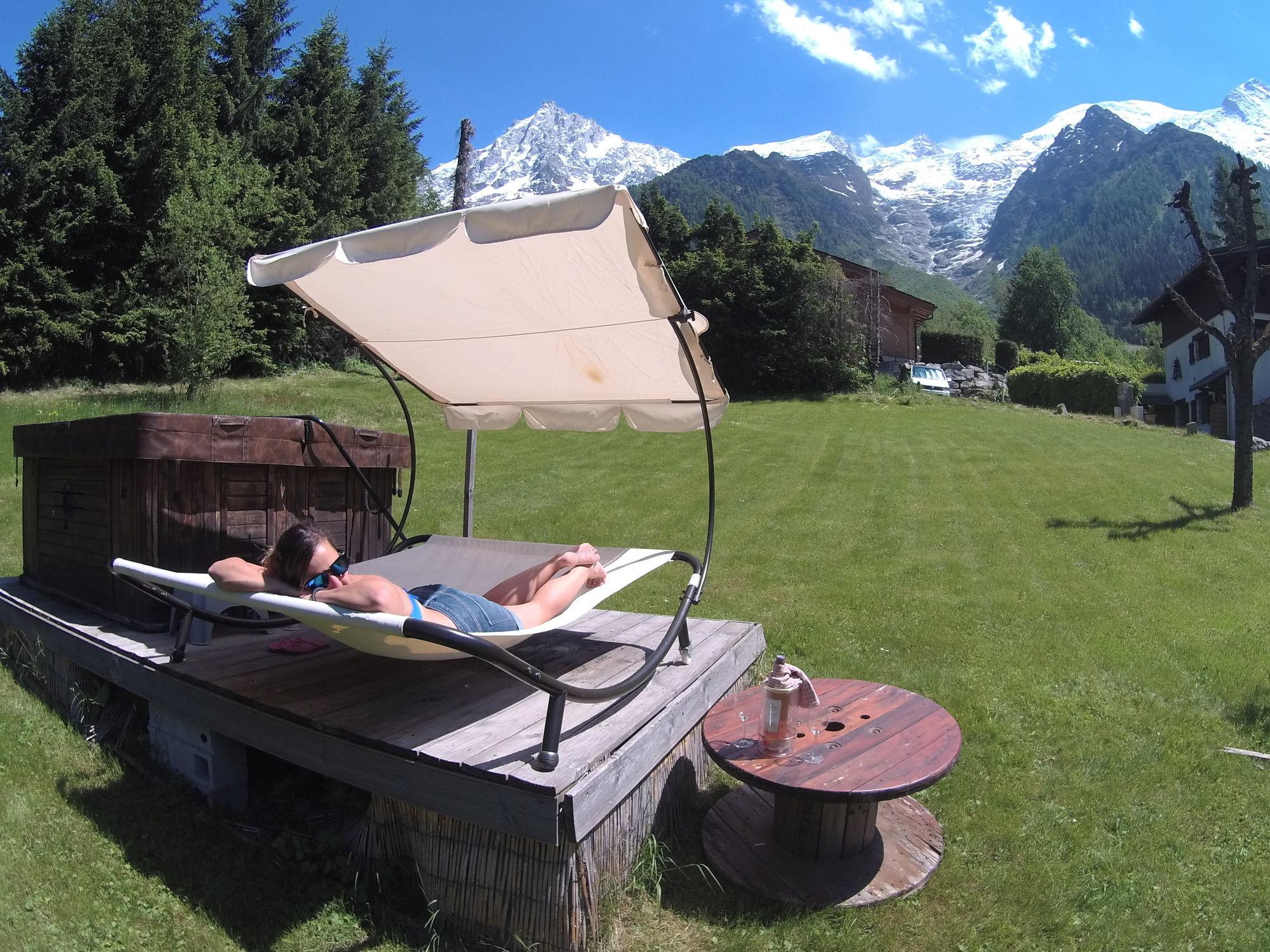 B&B Chalet Les Frenes Chamonix Exteriör bild